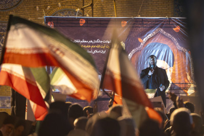 تجمع خون‌خواهان شهید آیت‌الله‌العظمی خامنه‌ای | شب اول | هیأت میثاق با شهدا