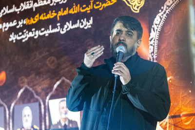 تجمع خون‌خواهان شهید آیت‌الله‌العظمی خامنه‌ای | شب اول | هیأت میثاق با شهدا