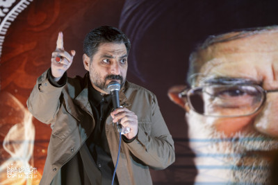 تجمع خون‌خواهان شهید آیت‌الله‌العظمی خامنه‌ای | شب دوم | هیأت میثاق با شهدا