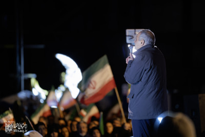 تجمع خون‌خواهان شهید آیت‌الله‌العظمی خامنه‌ای | شب سوم | هیأت میثاق با شهدا