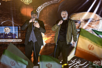 تجمع خون‌خواهان شهید آیت‌الله‌العظمی خامنه‌ای | شب چهارم | هیأت میثاق با شهدا