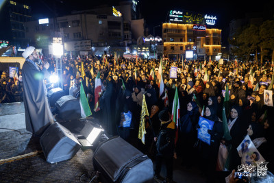 تجمع خون‌خواهان شهید آیت‌الله‌العظمی خامنه‌ای | شب پنجم | هیأت میثاق با شهدا