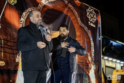تجمع خون‌خواهان شهید آیت‌الله‌العظمی خامنه‌ای | شب پنجم | هیأت میثاق با شهدا