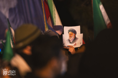 تجمع خون‌خواهان شهید آیت‌الله‌العظمی خامنه‌ای | شب هفتم | هیأت میثاق با شهدا