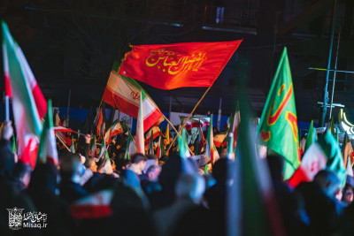 تجمع خون‌خواهان شهید آیت‌الله‌العظمی خامنه‌ای | شب هفتم | هیأت میثاق با شهدا