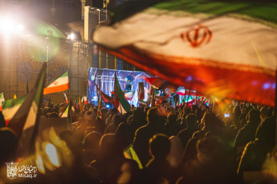 تجمع خون‌خواهان شهید آیت‌الله‌العظمی خامنه‌ای  | شب هفتم 