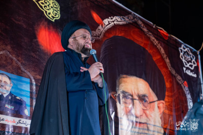 تجمع خون‌خواهان شهید آیت‌الله‌العظمی خامنه‌ای | شب نهم | هیأت میثاق با شهدا