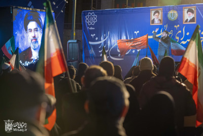 تجمع خون‌خواهان شهید آیت‌الله‌العظمی خامنه‌ای | شب دهم | هیأت میثاق با شهدا