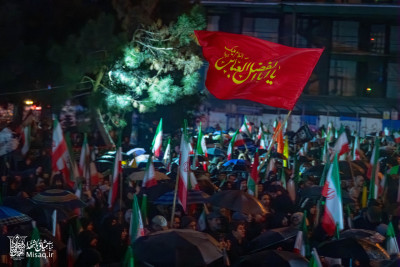تجمع خون‌خواهان شهید آیت‌الله‌العظمی خامنه‌ای | شب دوازدهم | هیأت میثاق با شهدا
