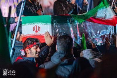 تجمع خون‌خواهان شهید آیت‌الله‌العظمی خامنه‌ای | شب دوازدهم | هیأت میثاق با شهدا