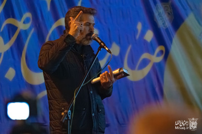 تجمع خون‌خواهان شهید آیت‌الله‌العظمی خامنه‌ای | شب دوازدهم | هیأت میثاق با شهدا