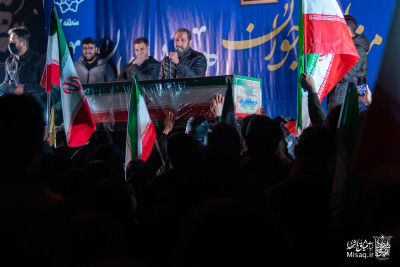تجمع خون‌خواهان شهید آیت‌الله‌العظمی خامنه‌ای | شب دوازدهم | هیأت میثاق با شهدا