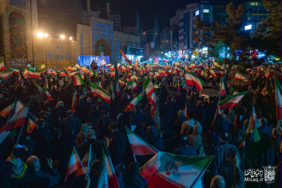 تجمع خون‌خواهان شهید آیت‌الله‌العظمی خامنه‌ای | شب پانزدهم | هیأت میثاق با شهدا