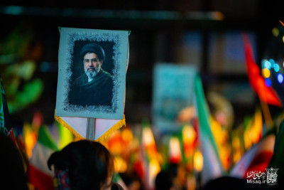 تجمع خون‌خواهان شهید آیت‌الله‌العظمی خامنه‌ای | شب بیست و پنجم | هیأت میثاق با شهدا