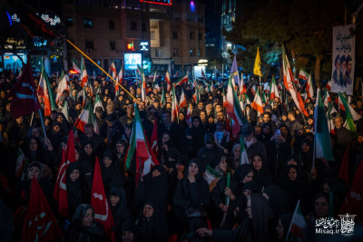 تجمع خون‌خواهان شهید آیت‌الله‌العظمی خامنه‌ای | شب بیست و پنجم | هیأت میثاق با شهدا