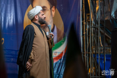 تجمع خون‌خواهان شهید آیت‌الله‌العظمی خامنه‌ای | شب بیست و ششم | هیأت میثاق با شهدا