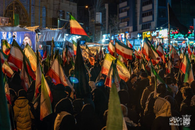 تجمع خون‌خواهان شهید آیت‌الله‌العظمی خامنه‌ای | شب بیست و ششم | هیأت میثاق با شهدا