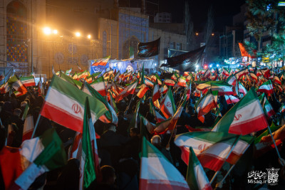 تجمع خون‌خواهان شهید آیت‌الله‌العظمی خامنه‌ای | شب بیست و هفتم | هیأت میثاق با شهدا
