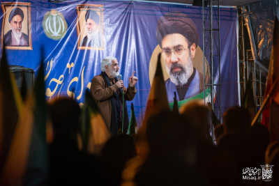تجمع خون‌خواهان شهید آیت‌الله‌العظمی خامنه‌ای | شب بیست و هفتم | هیأت میثاق با شهدا