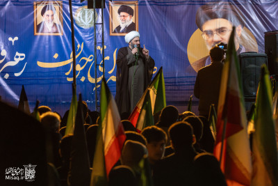 تجمع خون‌خواهان شهید آیت‌الله‌العظمی خامنه‌ای | شب بیست و هشتم | هیأت میثاق با شهدا
