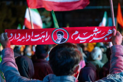 تجمع خون‌خواهان شهید آیت‌الله‌العظمی خامنه‌ای | شب بیست و نهم | هیأت میثاق با شهدا