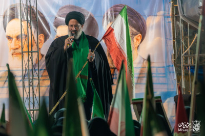 تجمع خون‌خواهان شهید آیت‌الله‌العظمی خامنه‌ای | شب سی و دوم | هیأت میثاق با شهدا