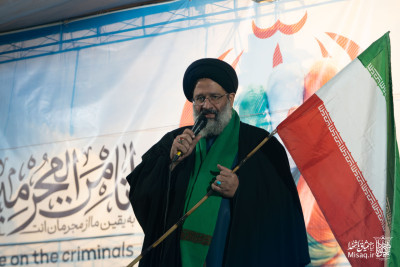 تجمع خون‌خواهان شهید آیت‌الله‌العظمی خامنه‌ای | شب سی و دوم | هیأت میثاق با شهدا