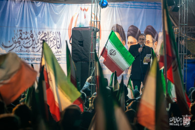 تجمع خون‌خواهان شهید آیت‌الله‌العظمی خامنه‌ای | شب سی و سوم | هیأت میثاق با شهدا