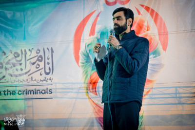 تجمع خون‌خواهان شهید آیت‌الله‌العظمی خامنه‌ای | شب سی و چهارم | هیأت میثاق با شهدا