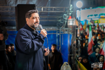 تجمع خون‌خواهان شهید آیت‌الله‌العظمی خامنه‌ای | شب سی و پنجم | هیأت میثاق با شهدا