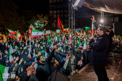 تجمع خون‌خواهان شهید آیت‌الله‌العظمی خامنه‌ای | شب سی و پنجم | هیأت میثاق با شهدا