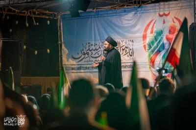 تجمع خون‌خواهان شهید آیت‌الله‌العظمی خامنه‌ای | شب سی و ششم | هیأت میثاق با شهدا