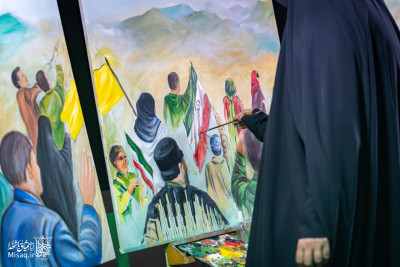 تجمع خون‌خواهان شهید آیت‌الله‌العظمی خامنه‌ای | شب سی و ششم | هیأت میثاق با شهدا