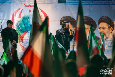 تجمع خون‌خواهان شهید آیت‌الله‌العظمی خامنه‌ای | شب سی و هشتم | هیأت میثاق با شهدا
