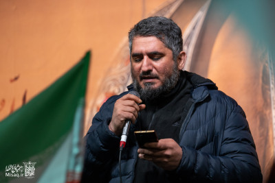 تجمع خون‌خواهان شهید آیت‌الله‌العظمی خامنه‌ای | شب چهلم | هیأت میثاق با شهدا