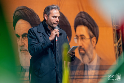 تجمع خون‌خواهان شهید آیت‌الله‌العظمی خامنه‌ای | شب چهل و یکم | هیأت میثاق با شهدا