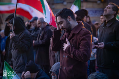 تجمع خون‌خواهان شهید آیت‌الله‌العظمی خامنه‌ای | شب سیزدهم | هیأت میثاق با شهدا