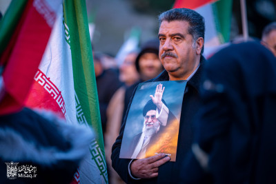 تجمع خون‌خواهان شهید آیت‌الله‌العظمی خامنه‌ای | شب سیزدهم | هیأت میثاق با شهدا