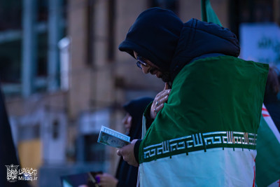 تجمع خون‌خواهان شهید آیت‌الله‌العظمی خامنه‌ای | شب سیزدهم | هیأت میثاق با شهدا