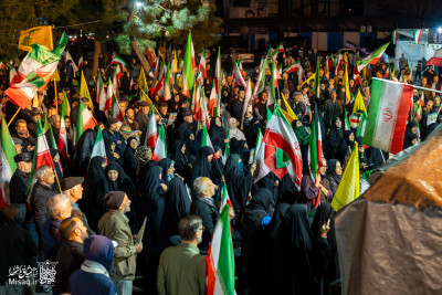 تجمع خون‌خواهان شهید آیت‌الله‌العظمی خامنه‌ای | شب چهل و دوم | هیأت میثاق با شهدا