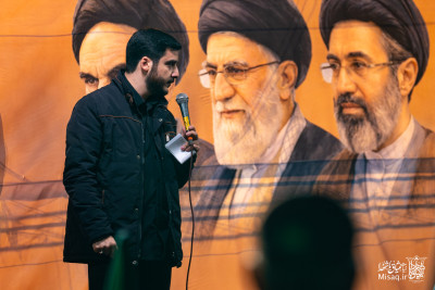 تجمع خون‌خواهان شهید آیت‌الله‌العظمی خامنه‌ای | شب چهل و دوم | هیأت میثاق با شهدا