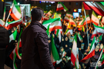 تجمع خون‌خواهان شهید آیت‌الله‌العظمی خامنه‌ای | شب چهل و دوم | هیأت میثاق با شهدا
