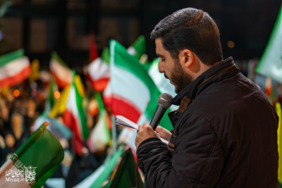 تجمع خون‌خواهان شهید آیت‌الله‌العظمی خامنه‌ای | شب چهل و دوم | هیأت میثاق با شهدا