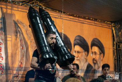 تجمع خون‌خواهان شهید آیت‌الله‌العظمی خامنه‌ای | شب چهل و سوم | هیأت میثاق با شهدا