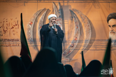 تجمع خون‌خواهان شهید آیت‌الله‌العظمی خامنه‌ای | شب چهل و سوم | هیأت میثاق با شهدا
