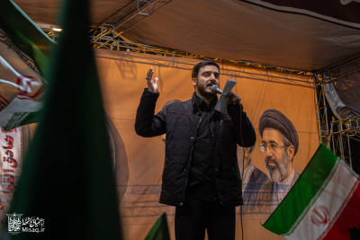 تجمع خون‌خواهان شهید آیت‌الله‌العظمی خامنه‌ای | شب چهل و سوم | هیأت میثاق با شهدا
