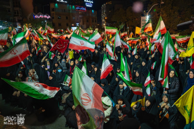 تجمع خون‌خواهان شهید آیت‌الله‌العظمی خامنه‌ای | شب چهل و چهارم | هیأت میثاق با شهدا