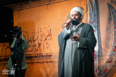 تجمع خون‌خواهان شهید آیت‌الله‌العظمی خامنه‌ای | شب چهل و پنجم | هیأت میثاق با شهدا