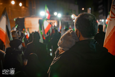 تجمع خون‌خواهان شهید آیت‌الله‌العظمی خامنه‌ای | شب چهل و ششم | هیأت میثاق با شهدا
