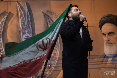 تجمع خون‌خواهان شهید آیت‌الله‌العظمی خامنه‌ای | شب چهل و ششم | هیأت میثاق با شهدا